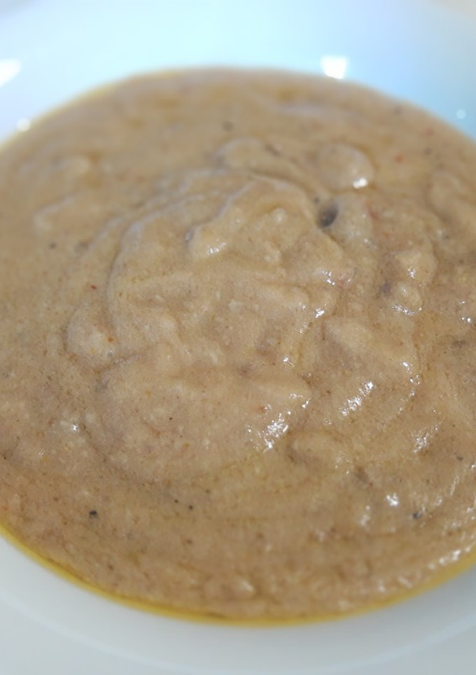Una foto de Salsa de champiñones