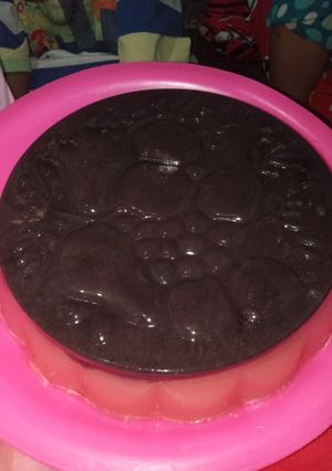 Foto resep Puding pink