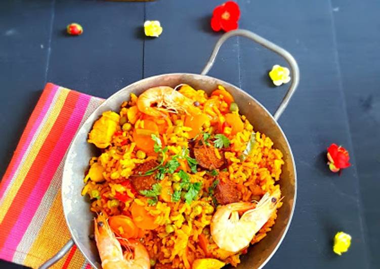 La Délicieuse Recette du Paella express a ma façon