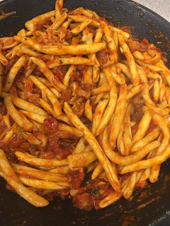 Una foto de Pasta a la Amatriciana