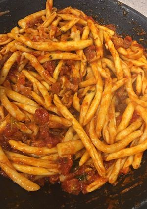 Una foto de Pasta a la Amatriciana