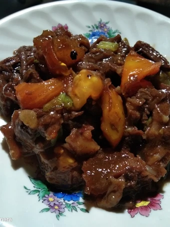 Cara Gampang Membuat Resep Sapi Lada Hitam (saori) yang Enak Banget