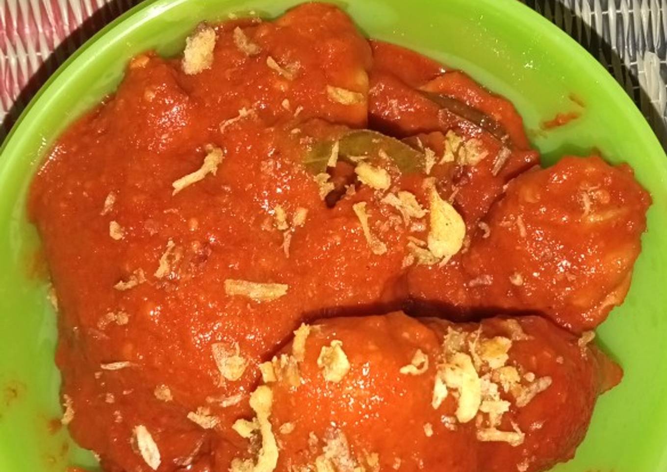 Balado sayap ayam