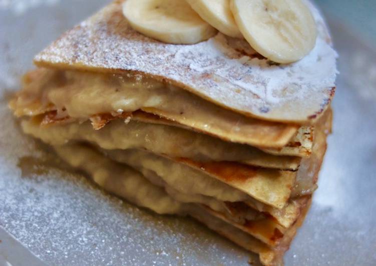 Recipe of Ultimate Banana and cheese quesadilla 🍌