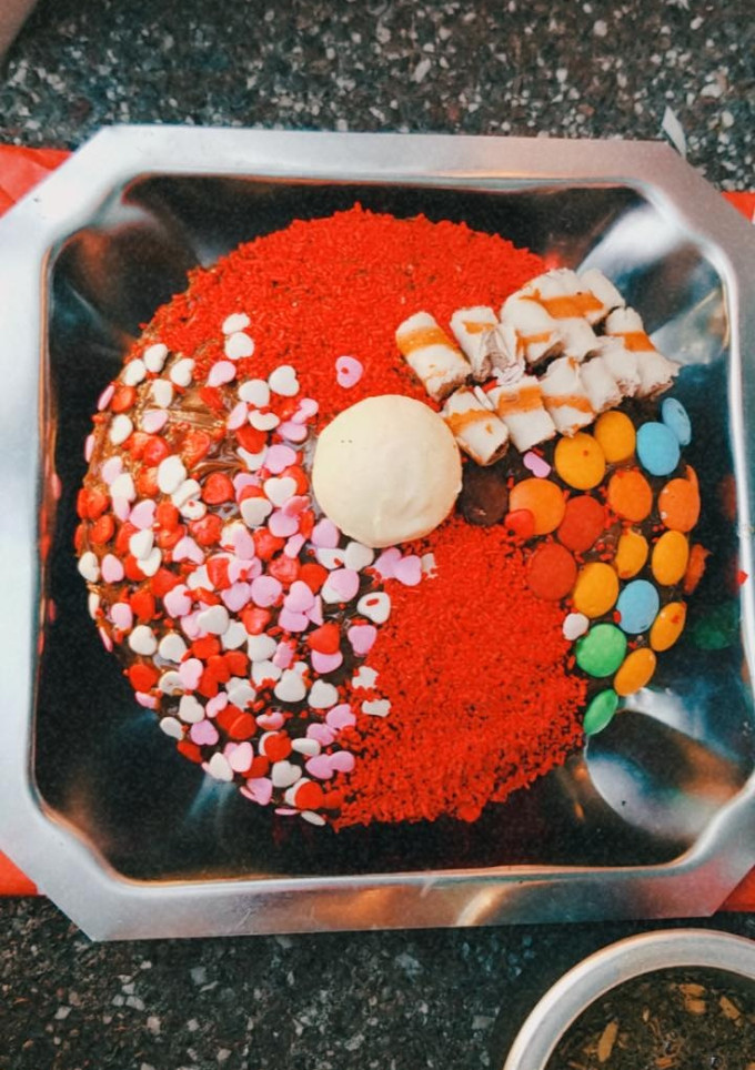 Una foto de Torta de chocolate San Valentín❤