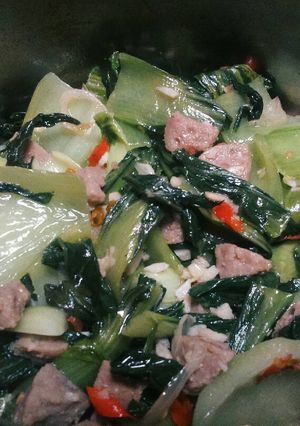 Foto resep Tumis pokcoy baso