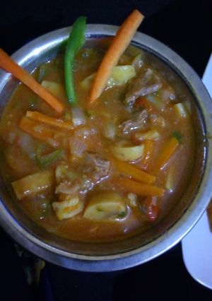 A picture of Coconut Beef Stroganoff #FestiveContestNaivasha #AuthorMarathon.