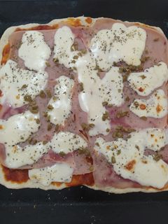 Una foto de Pizza casera fácil