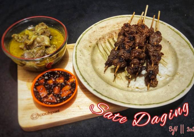 Cara Memasak Sate Daging #Week40 Ekonomis