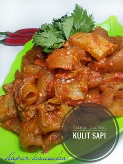 Foto resep Sambal Goreng Kulit Sapi