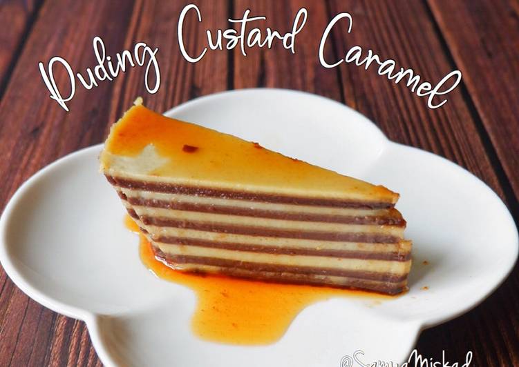 Puding Custard Lapis Caramel