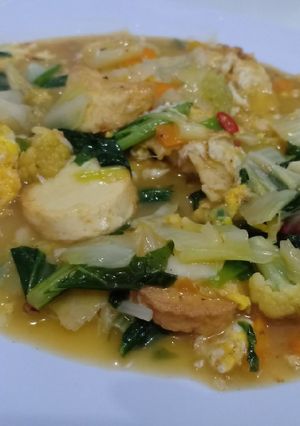 Foto resep Cah tofu saos tiram #23