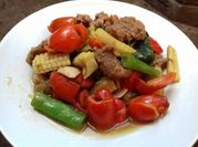 Gambar tumis janten daging sapi