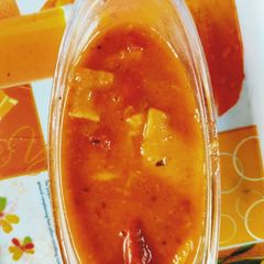A picture of Daal dhokli.