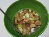 Pempek udang rebon