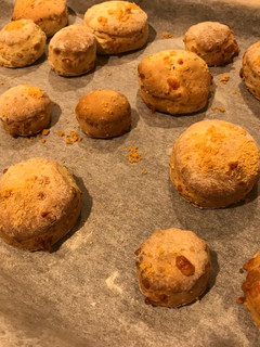 A picture of Easy Cheesy Sesame Scones.