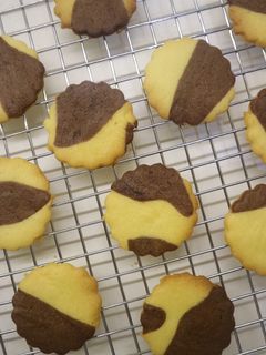 Foto resep Zebra Cookies