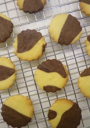 Foto resep Zebra Cookies