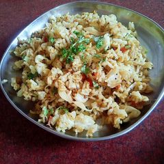 A picture of Yummy two mins Maggi rice.