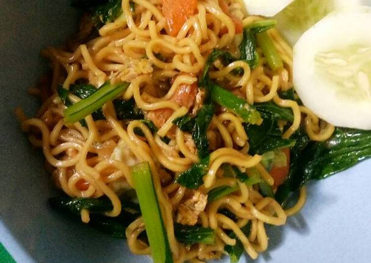 Cara Gampang Menyiapkan Mie goreng homemade no penyedap rasa sedaap Anti Gagal