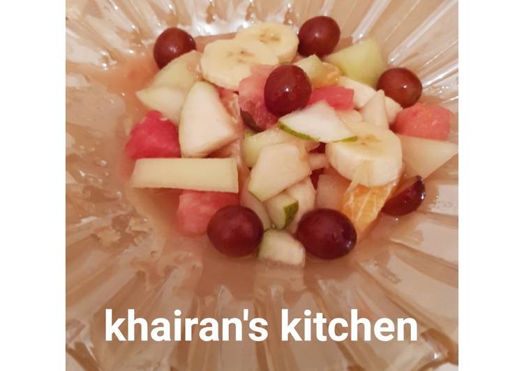 Recipe of Super Quick Homemade Fruits salad