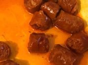 Una foto de chistorra a la sidra