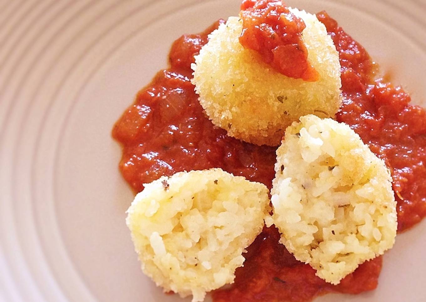 Rice Croquette (Vegetarian)