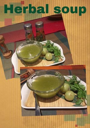 A picture of Herbal Soup.