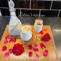 A picture of THANDAI DRINK: (COOLING DRINK): 🥛🍹.