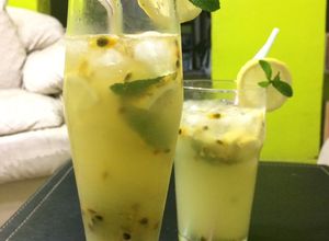 Una foto de Mojito de maracuyá 🍹