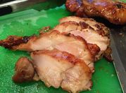 A picture of marinate chicken
