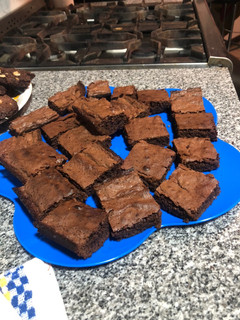 Una foto de Brownies fáciles con Nesquik