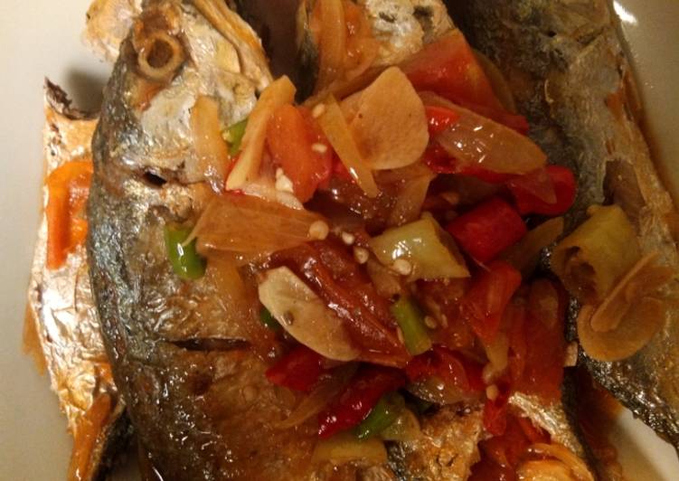 Resep Ikan layang kuah asam pedas manis😍, Bikin Ngiler