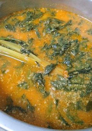 Foto resep Sayur Santan Daun Singkong