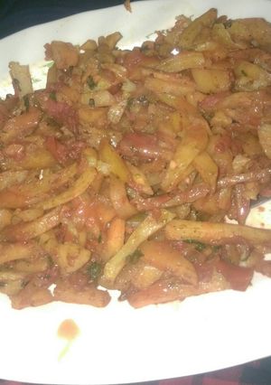 A picture of Chips Masala.