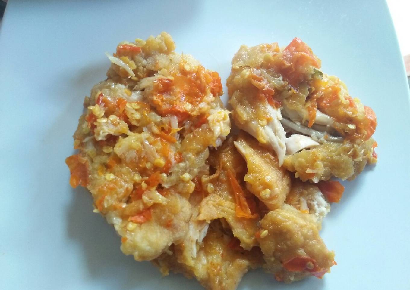 Resep Ayam fillet geprek, Sempurna