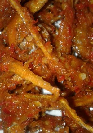 Foto resep Balado ikan asin