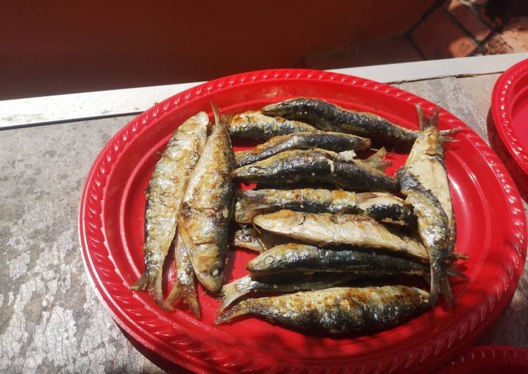 Sardinas y boquerones a la plancha
