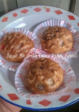 Foto resep Bakpao Milo Lembut Eggless