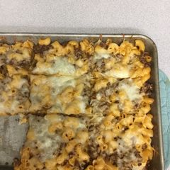 A picture of Hamburger helper bake.