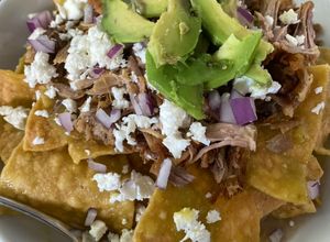 Una foto de Chilaquiles Verdes