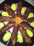 Grilled Kofta on Charcoal