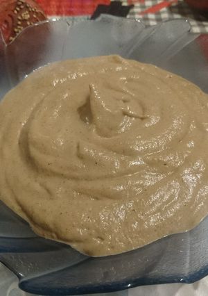 Une photo de Velouté de cèpes à l'échalote, ail et huile d'olive