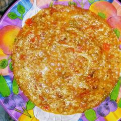 A picture of Stuffed Bell Pepper Soup.