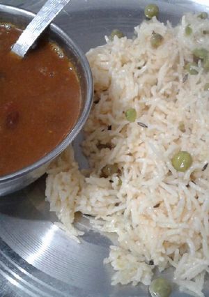 A picture of Rajma Masala.
