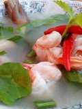 Clear Tom Yum Soup with Shrimp (Tom Yum Goong Nam Sai)