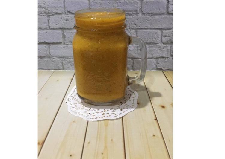 Cara Gampang Menyiapkan Diet Juice Mango Carrot Bean (Buncis) Chiaseed, Lezat Sekali