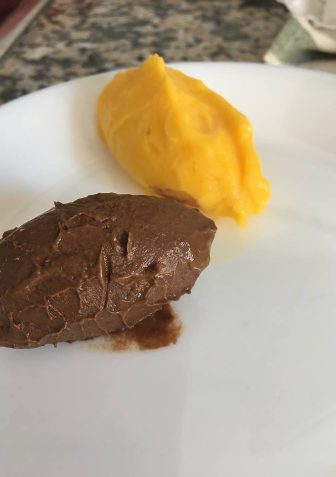 Una foto de Helado de mango (vegan - sin lactosa)
