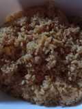 Arroz apastelado con maíz y zanahoria