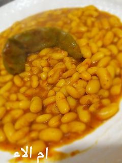 صورة لوصفة لوبيا بطريقة سهلة بنيينة